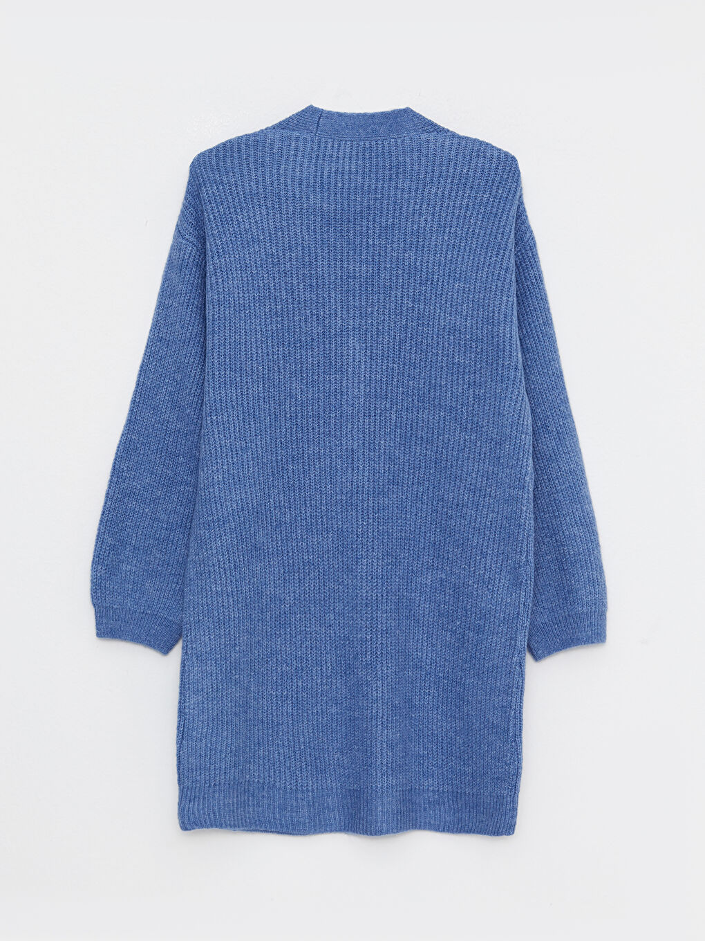 Кардиган из трикотажа для беременных с V-образным вырезом и длинным рукавом стандартного кроя-6