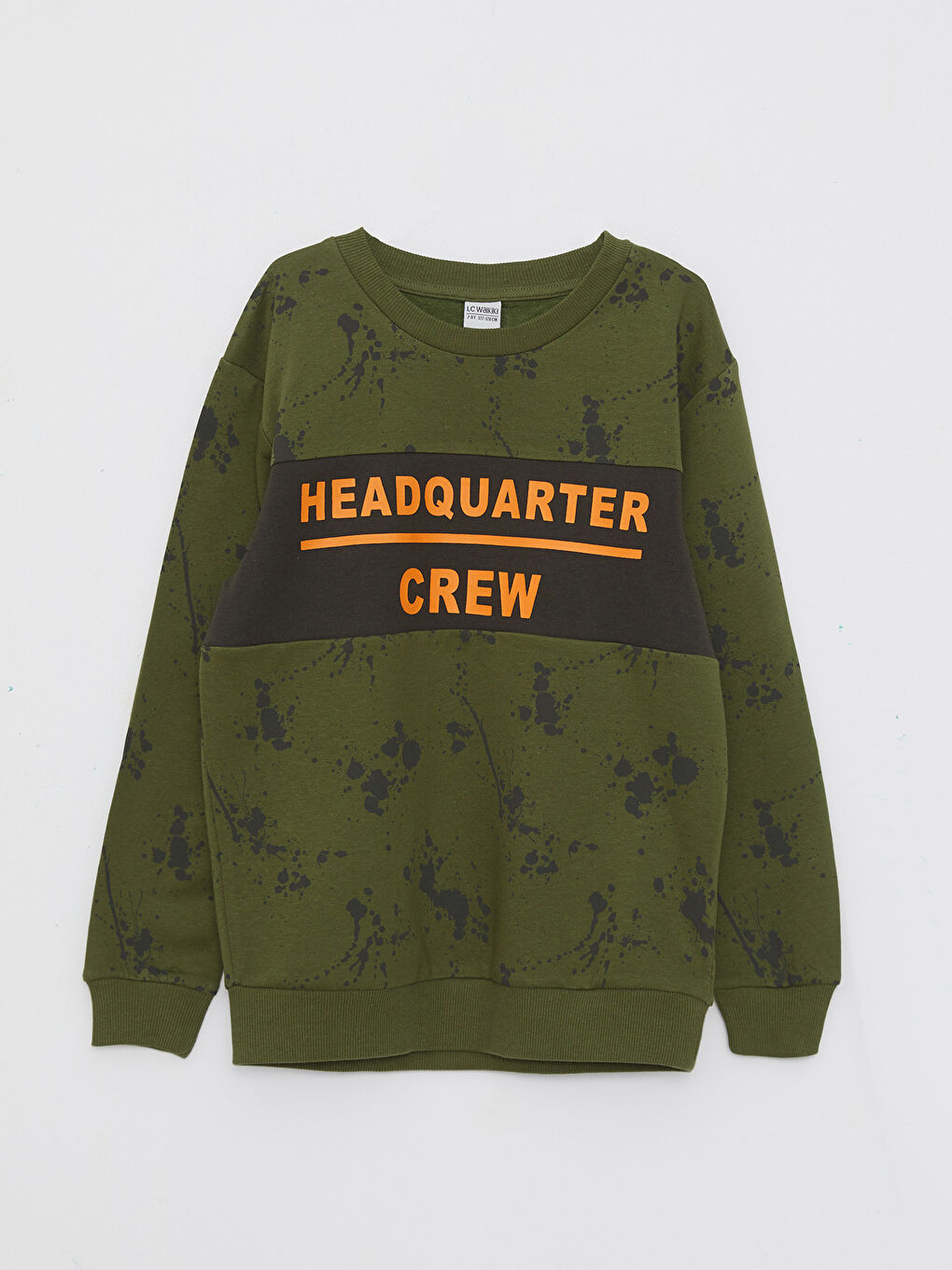 LCW Kids Rundhalsausschnitt Bedruckt Langarm Sweatshirt für Jungen -W2AK55Z4-HCF