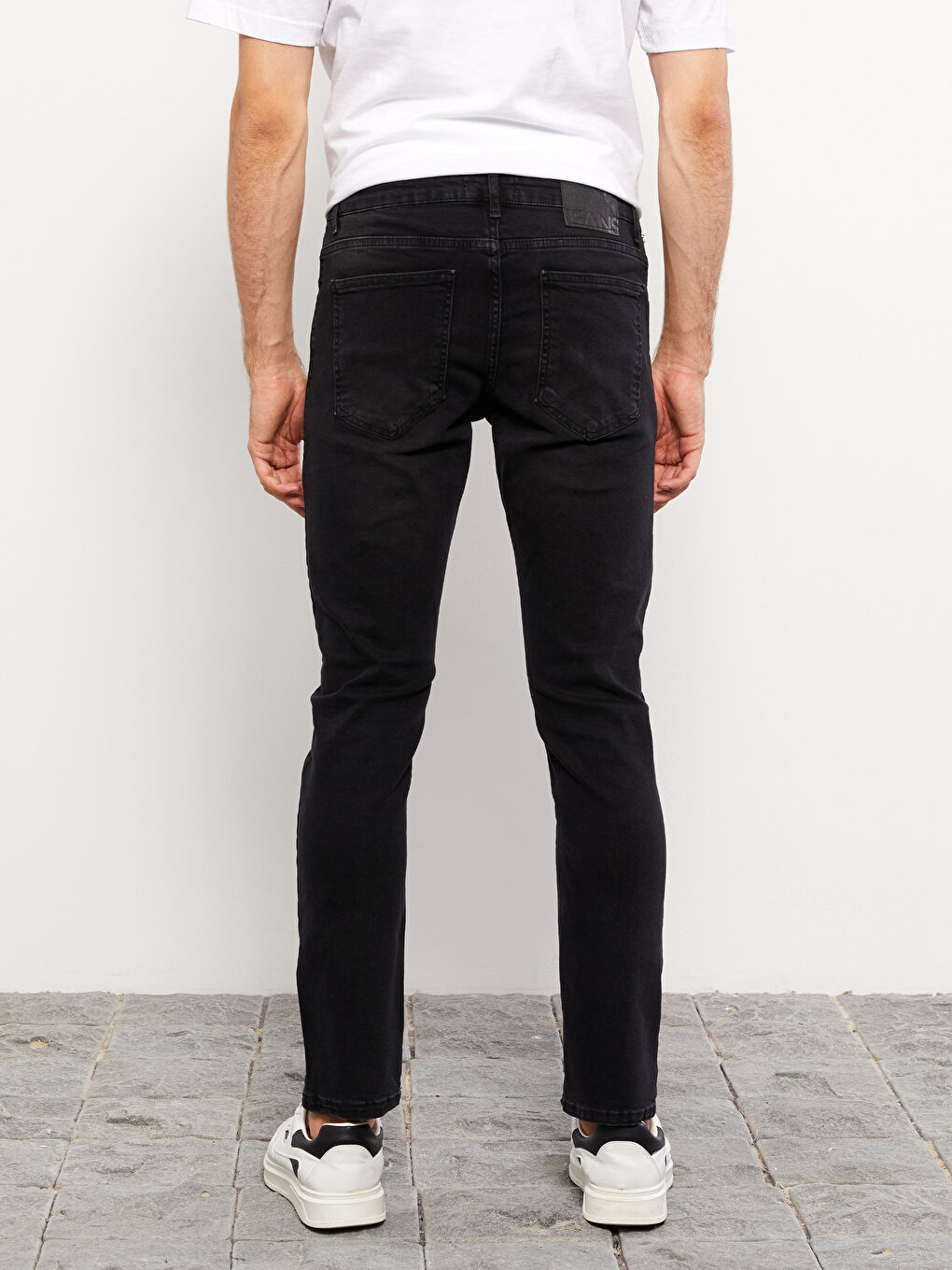 Siyah 750 Slim Fit Erkek Jean Pantolon-4