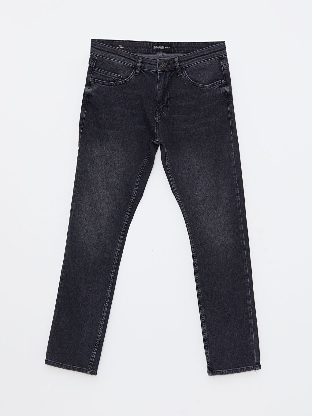 Siyah 750 Slim Fit Erkek Jean Pantolon-5