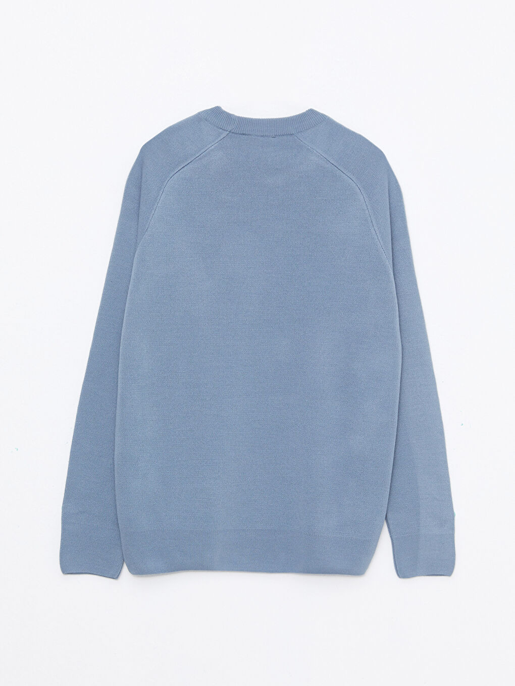 Crew Neck Long Sleeve Men's Tricot Sweater -W2AK74Z8-UD8