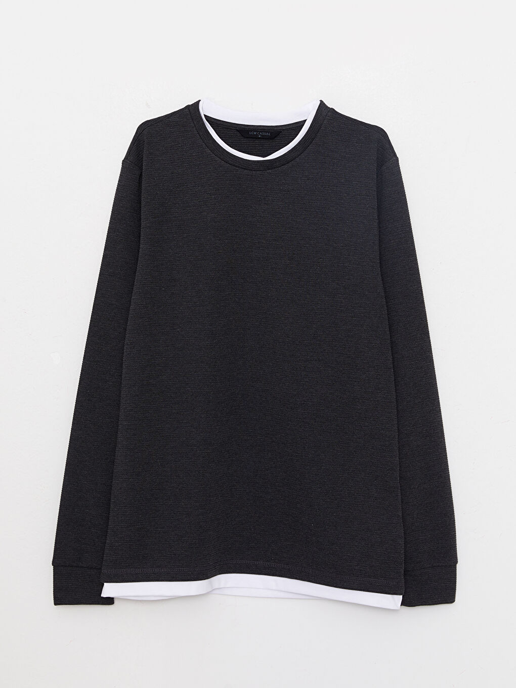 トップスその他 XTONZ XTT048 Hairiot Long Sleeve BLACK xtt048bk XSIDE Crew Neck Long Sleeve Men's T-Shirt -W2AK76Z8-L8N - LC