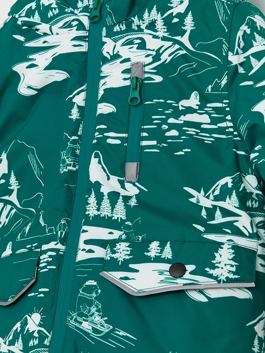 Komplet za skijanje jakna i pantalone -W2AK87Z1-LRR