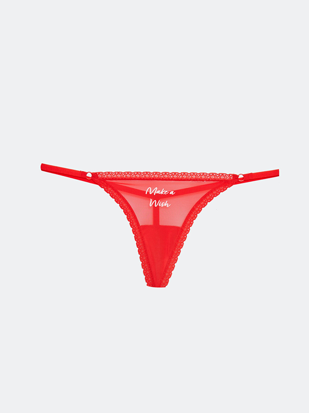 LCW DREAM Christmas Themed Lace Thong Knickers -W2AL71Z8-HMW