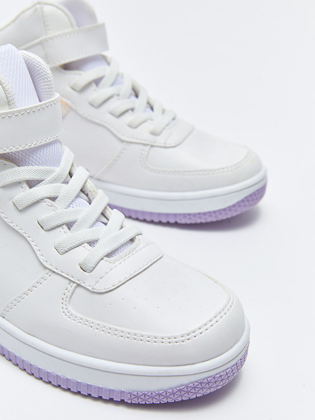 Шнурки и застёжки-липучки на щиколотке Спортивные туфли для девочек-2