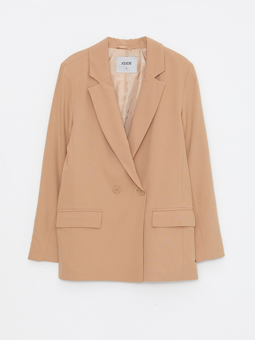 Plain Long Sleeve Women's Blazer Jacket-10