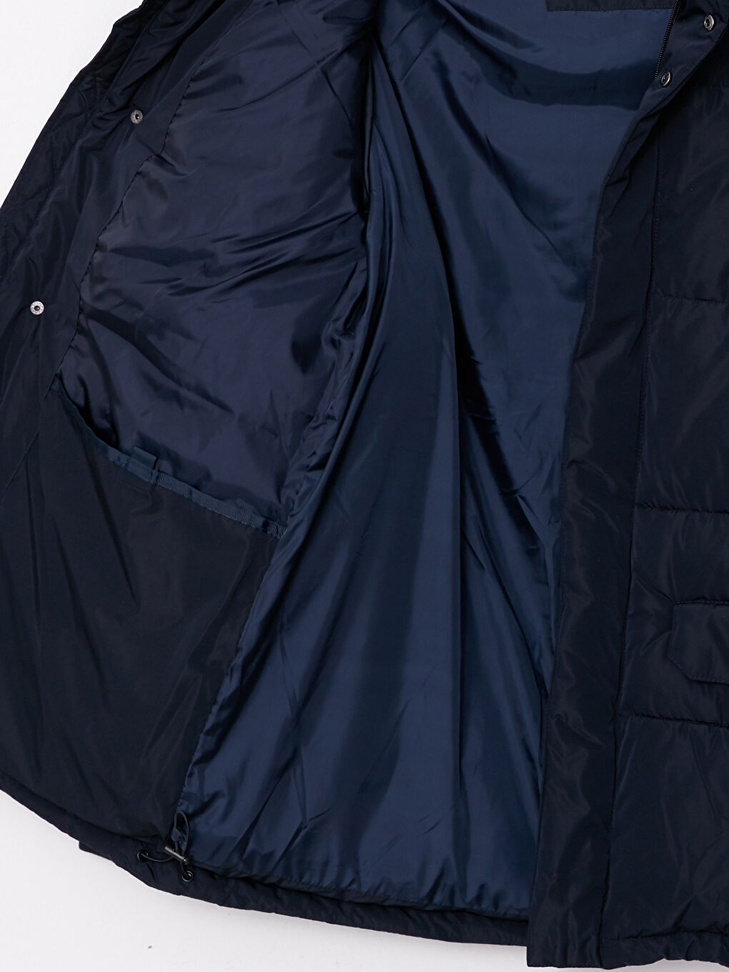 Standard Fit Funnel Neck Men's Puffer Coat-7