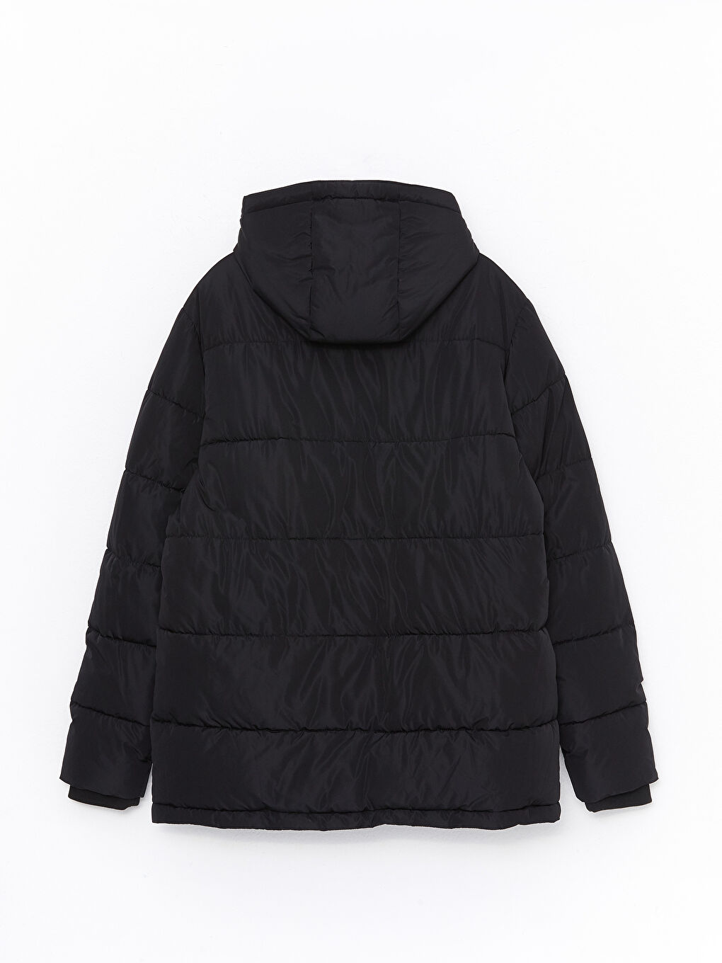 Standard Fit Funnel Neck Men's Puffer Coat-6