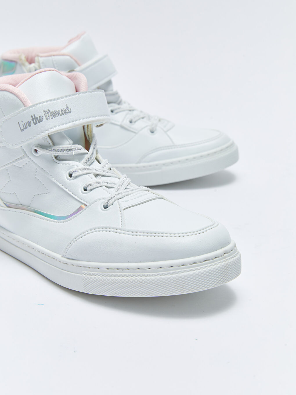 Velcro Printed Girls' Ankle Boy Sports Shoes-3