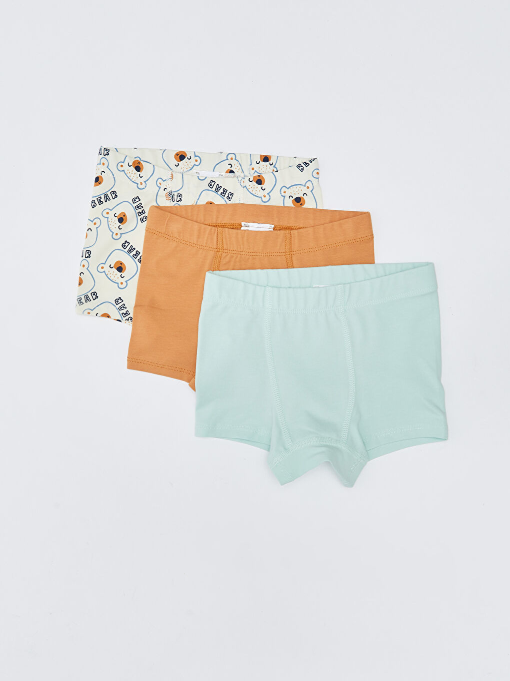 LCW baby Elastic Waist Baby Boys' Boxer 3-Pack -W2AO17Z1-LRB