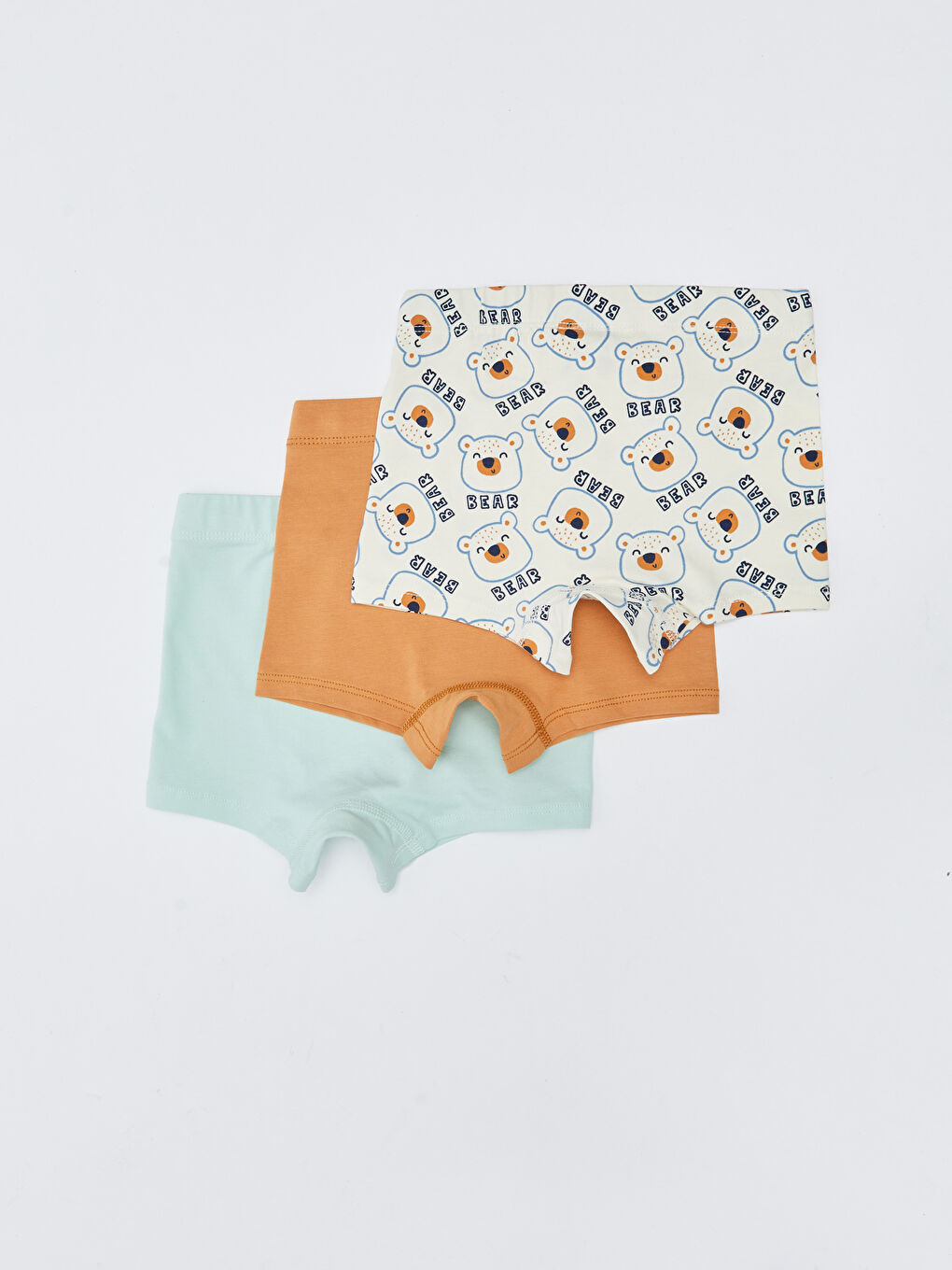LCW baby Elastic Waist Baby Boys' Boxer 3-Pack -W2AO17Z1-LRB
