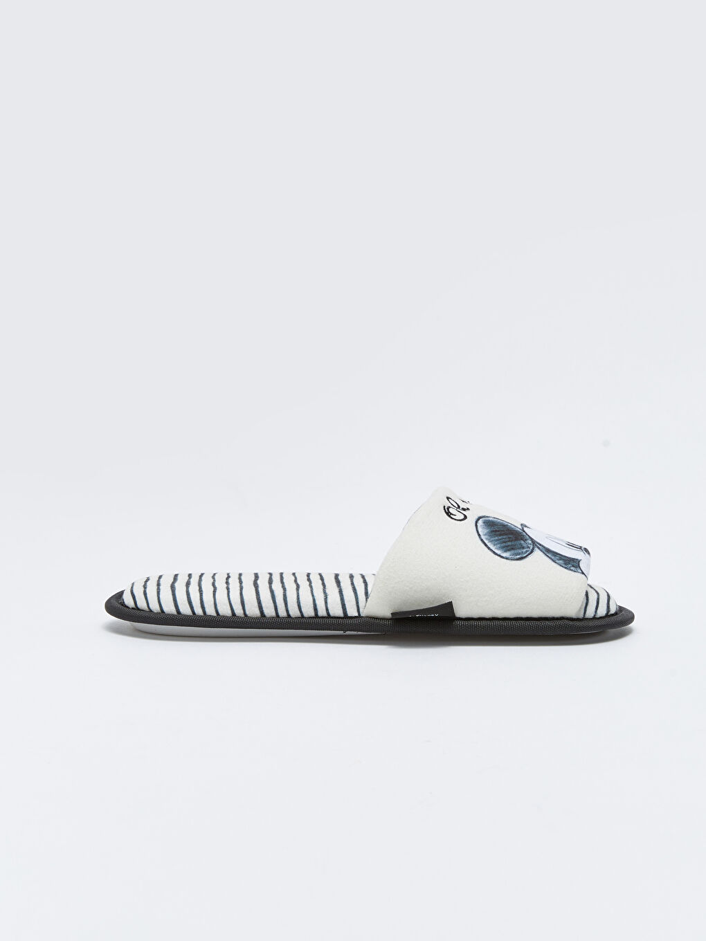 Karışık Mickey Mouse Lisanslı Tek Bantlı Kadın Ev Terliği-1