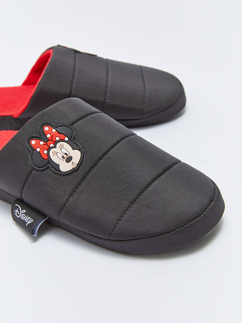 LCW STEPS Siyah Mickey Mouse Nakışlı Kadın Ev Terliği - 2