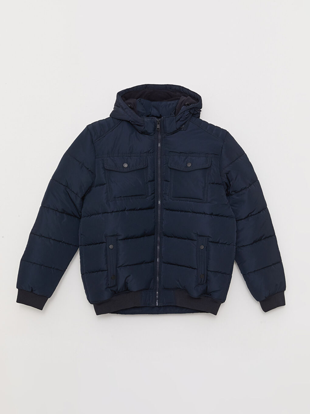 LCWAIKIKI Classic Standard Fit Funnel Neck Men's Puffer Coat -W2AP02Z8-RFD