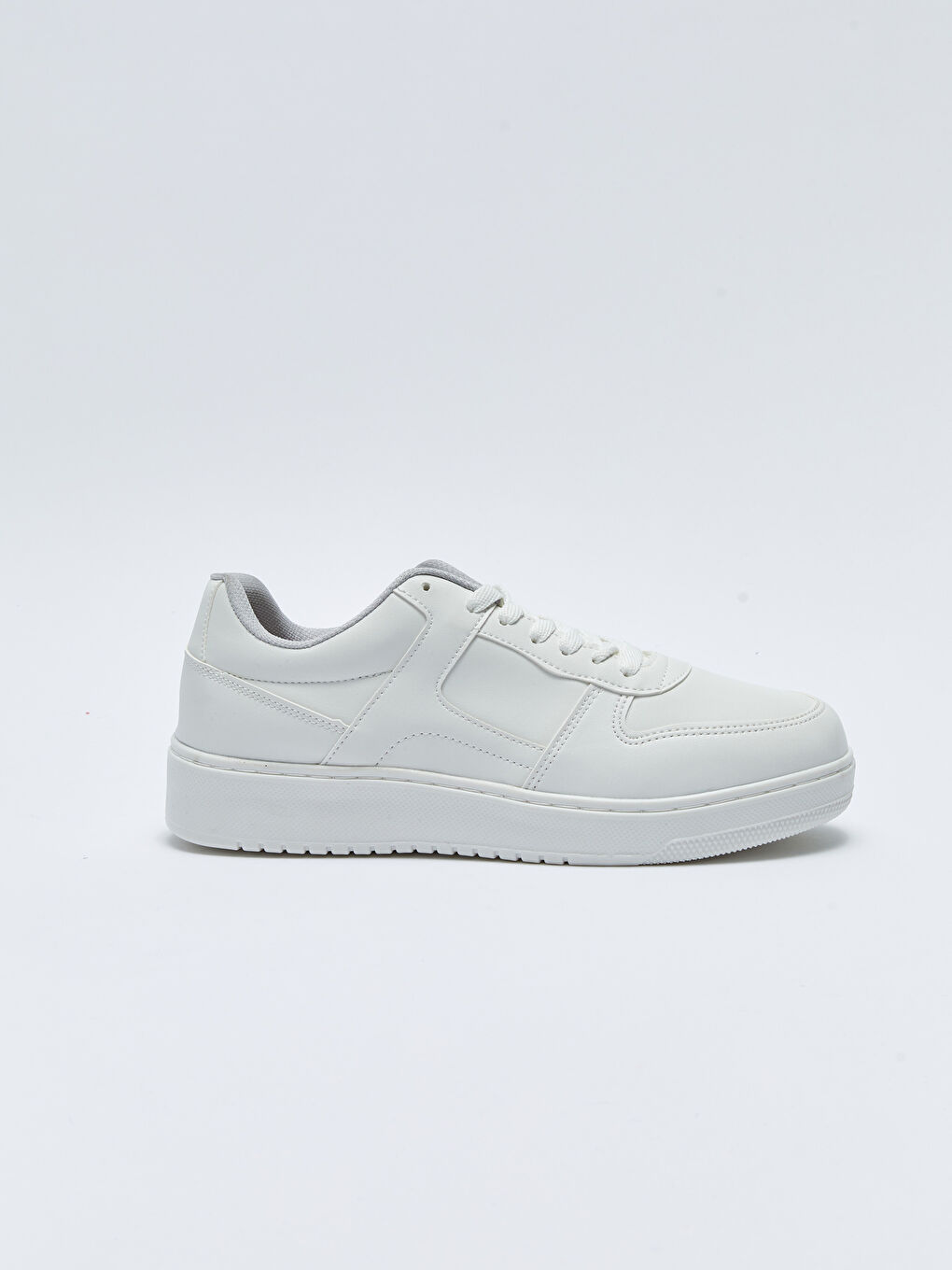 Faux Leather Lace-Up Men's Trainers-1