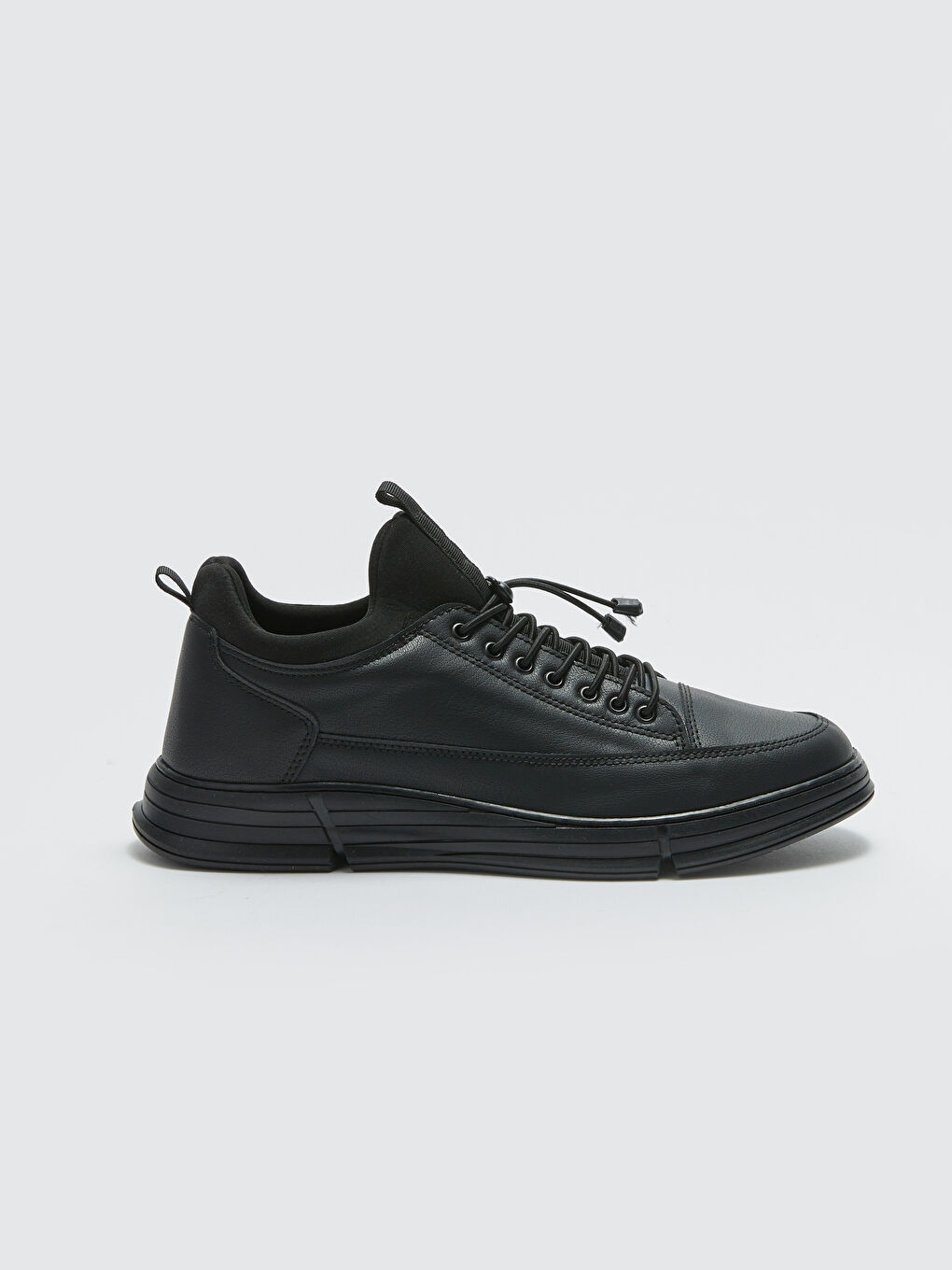 Lace Detailed Men's Classic Shoes-1