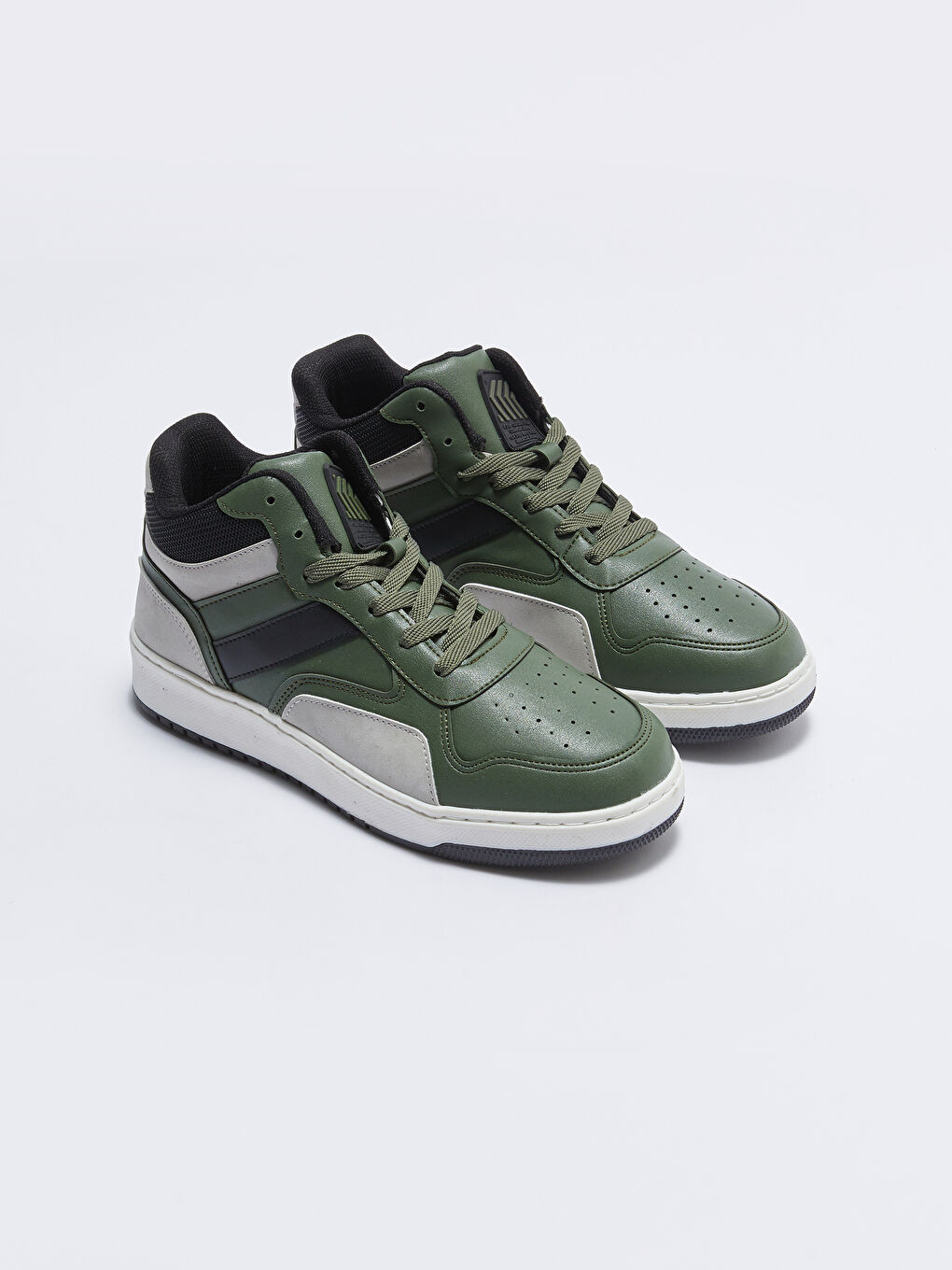 LCW STEPS Lace-up Men's Ankle-High Sneakers -W2AP81Z8-RYT