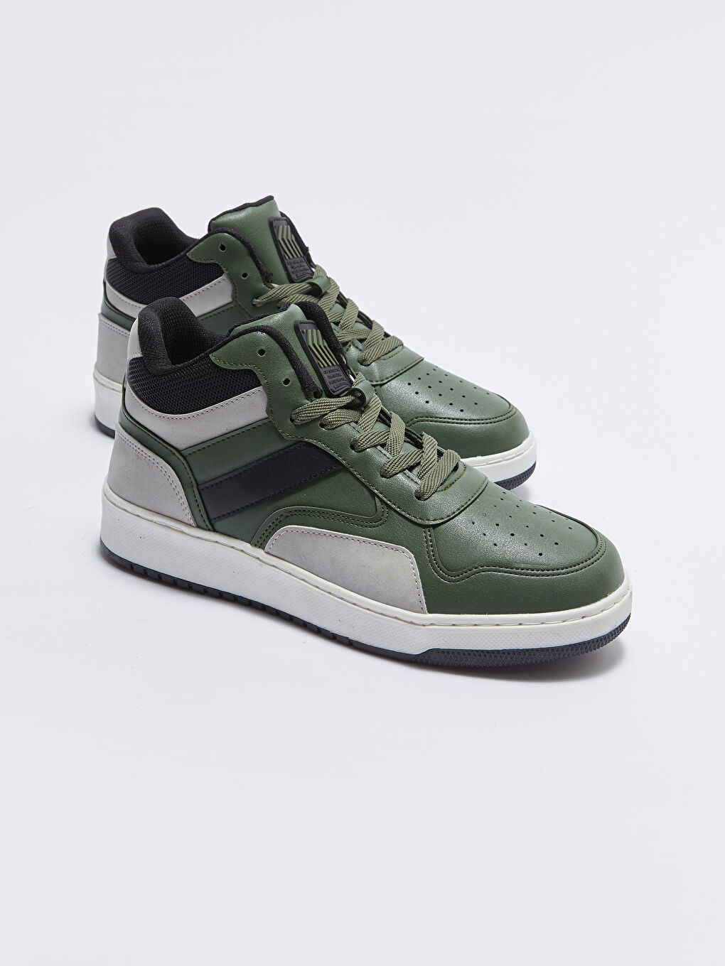 LCW STEPS Lace-up Men's Ankle-High Sneakers -W2AP81Z8-RYT