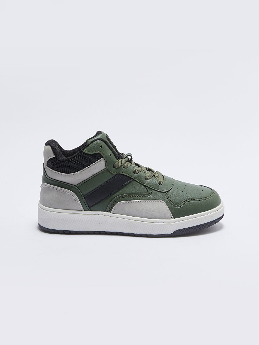 LCW STEPS Lace-up Men's Ankle-High Sneakers -W2AP81Z8-RYT