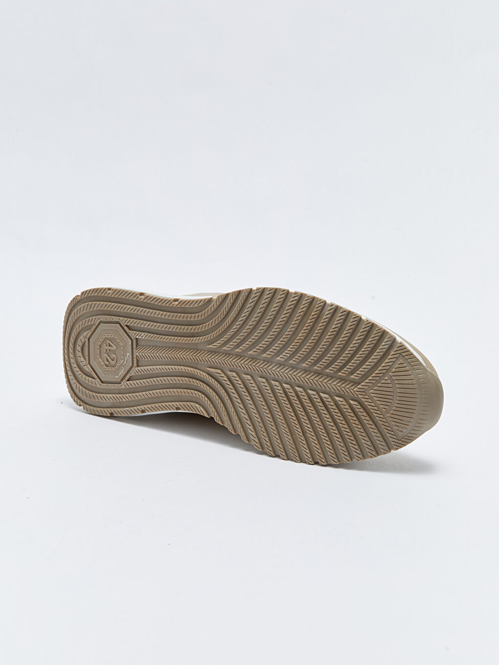 Bej Bağcıklı Erkek Spor Ayakkabı-3