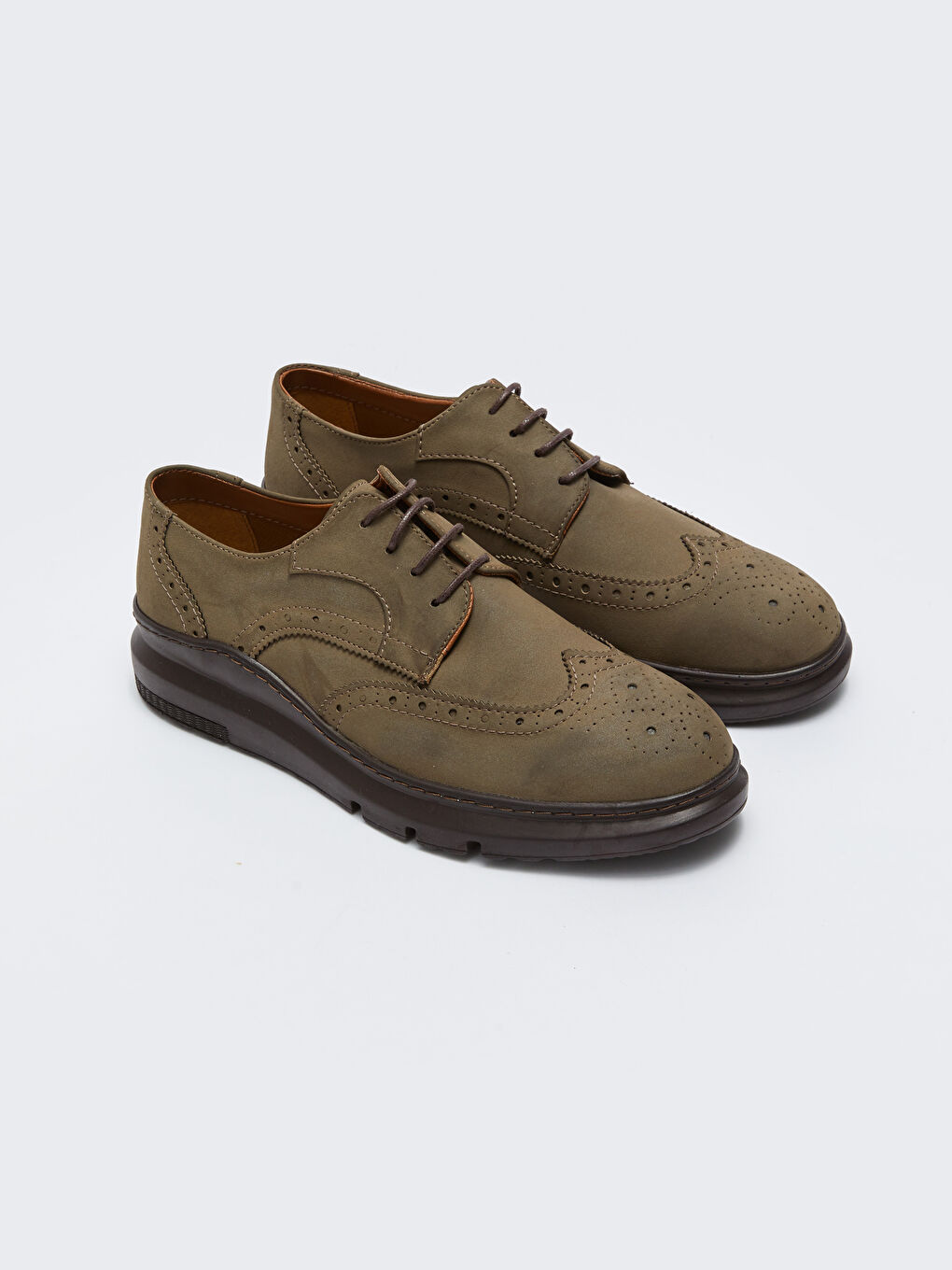 Kahverengi Erkek Bağcıklı Klasik Ayakkabı
