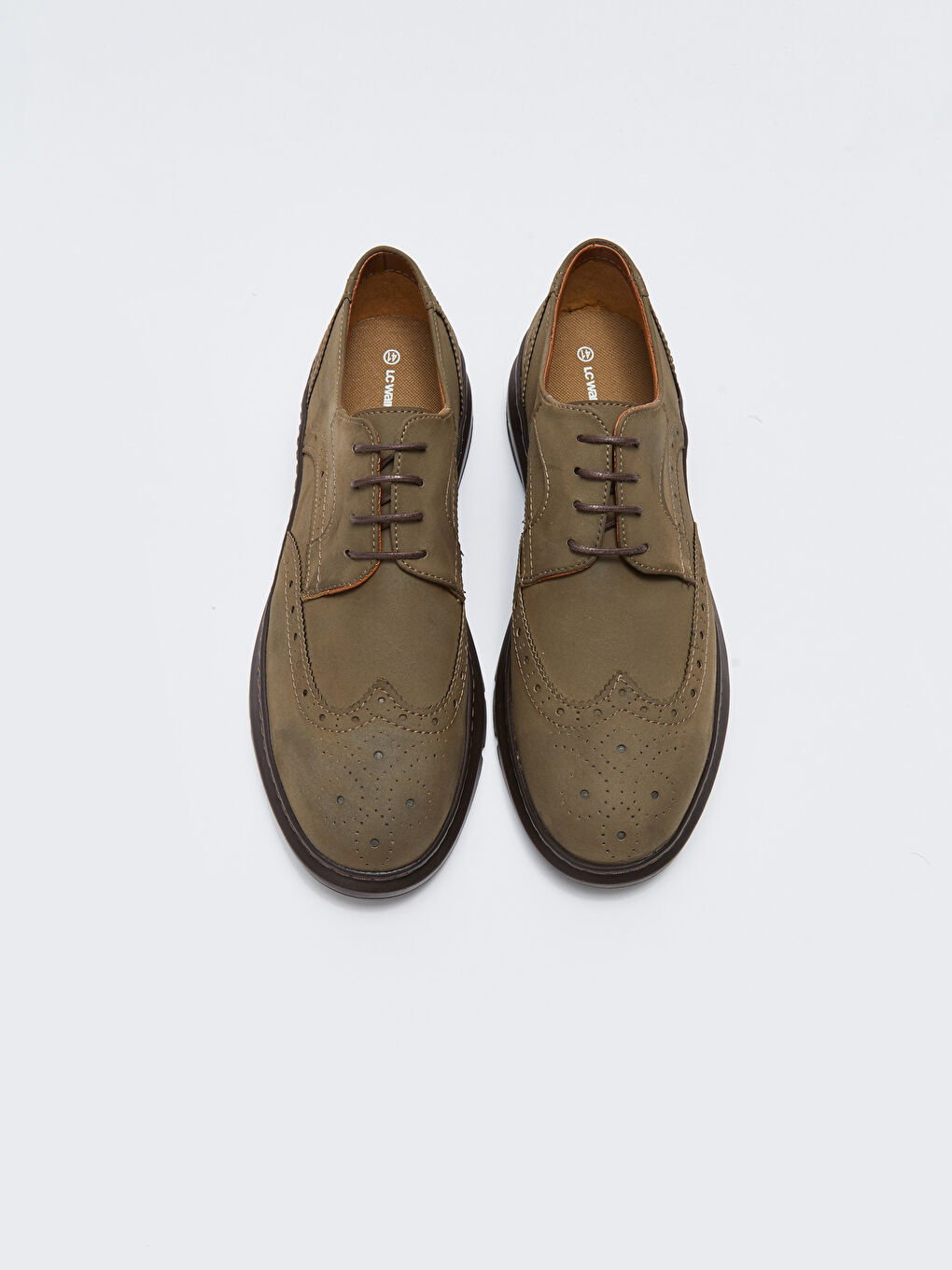 Kahverengi Erkek Bağcıklı Klasik Ayakkabı-2