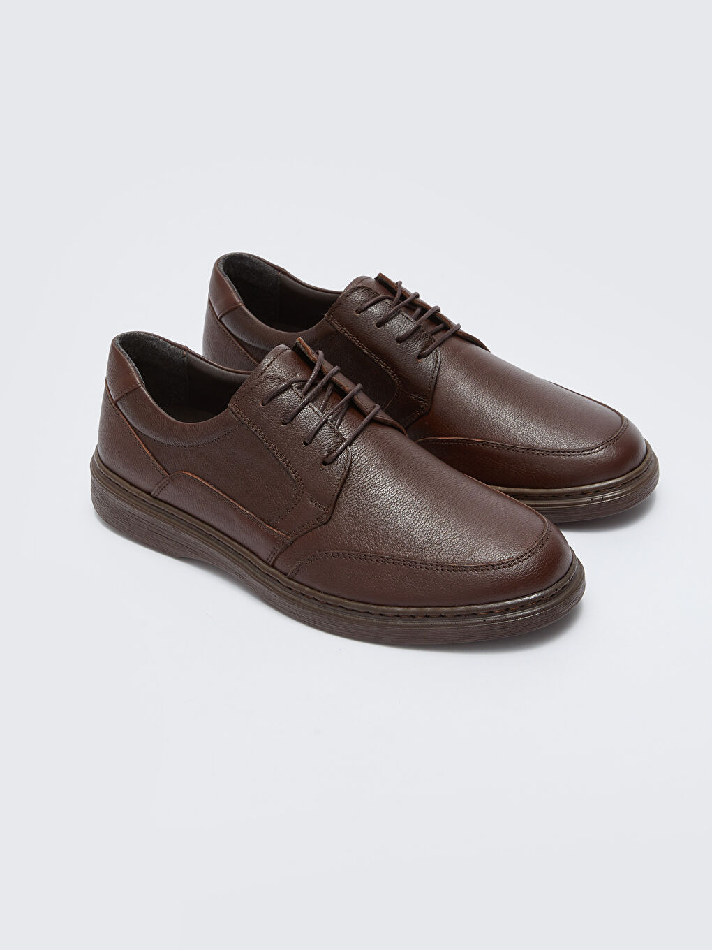 LCW STEPS Genuine Leather Men's Classic Shoes -W2AP89Z8-SFT