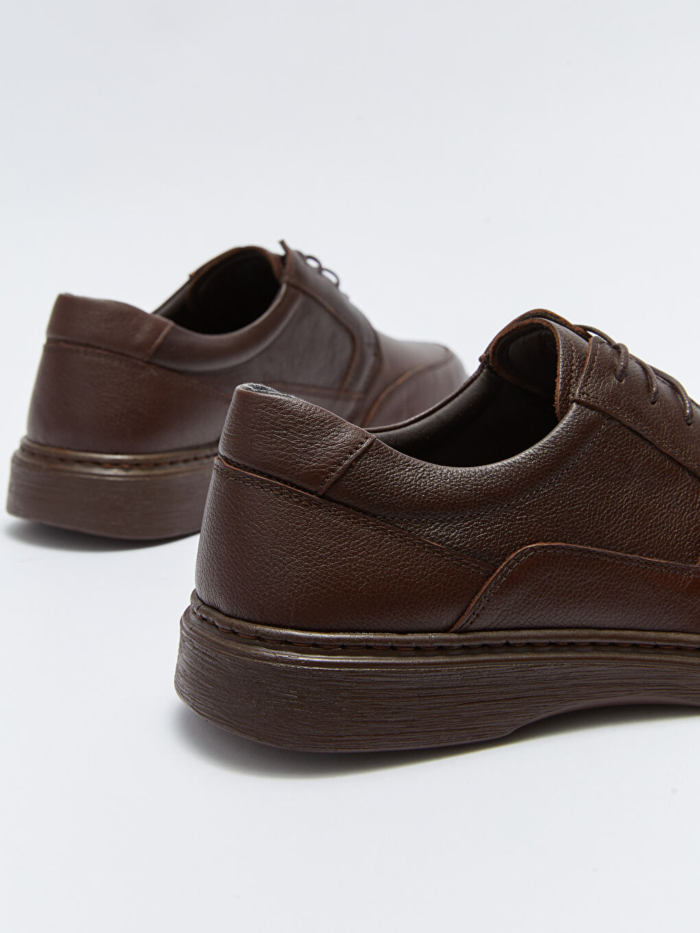 LCW STEPS Genuine Leather Men's Classic Shoes -W2AP89Z8-SFT