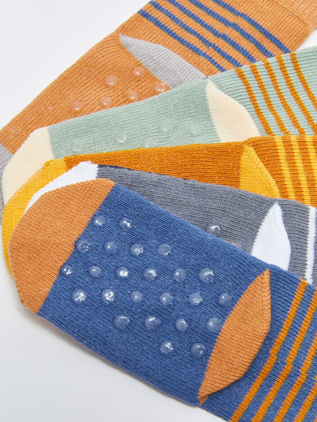 Patterned Baby Boys' Ankle Socks 5 Pack-4