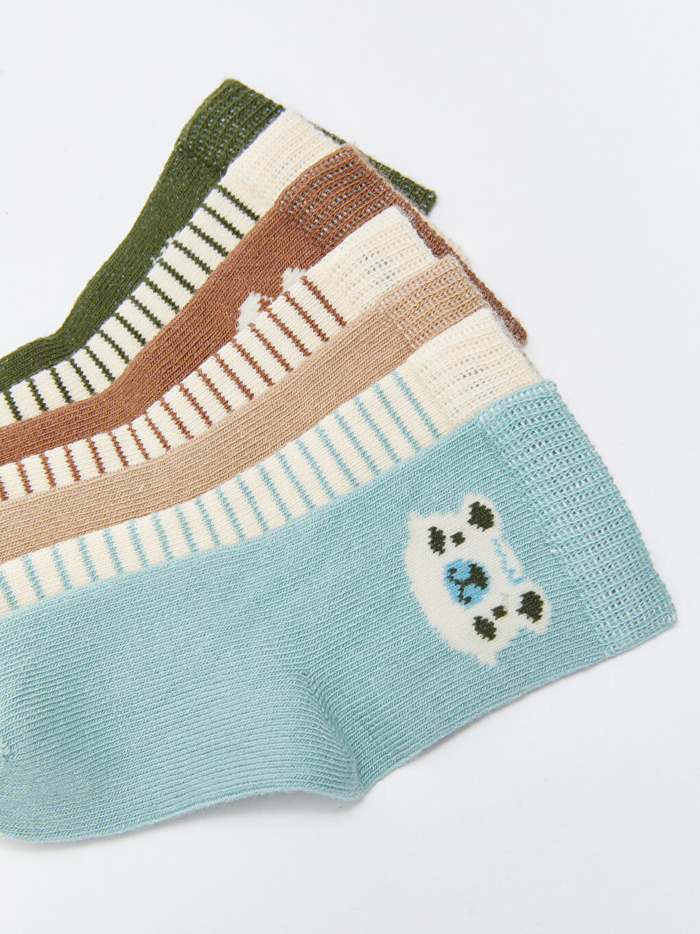 LCW baby Gemusterte Baby Jungen Knöchelsocken 7er-Pack -W2AQ73Z1-CX0