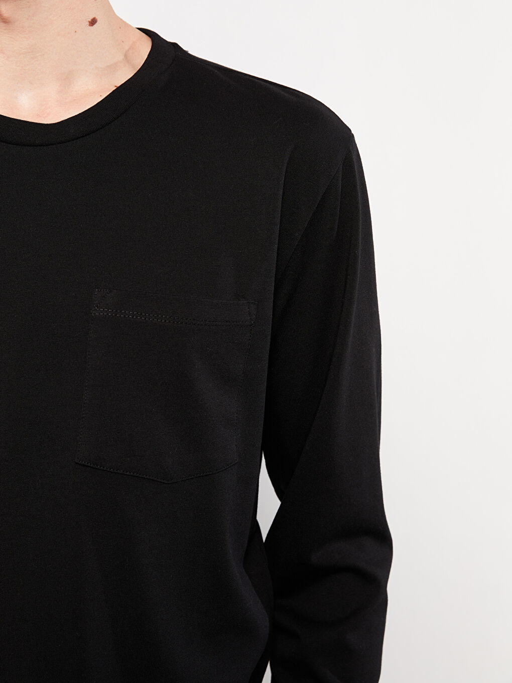 XSIDE Bisiklet Yaka Uzun Kollu Erkek Sweatshirt -W2AR10Z8-CVL