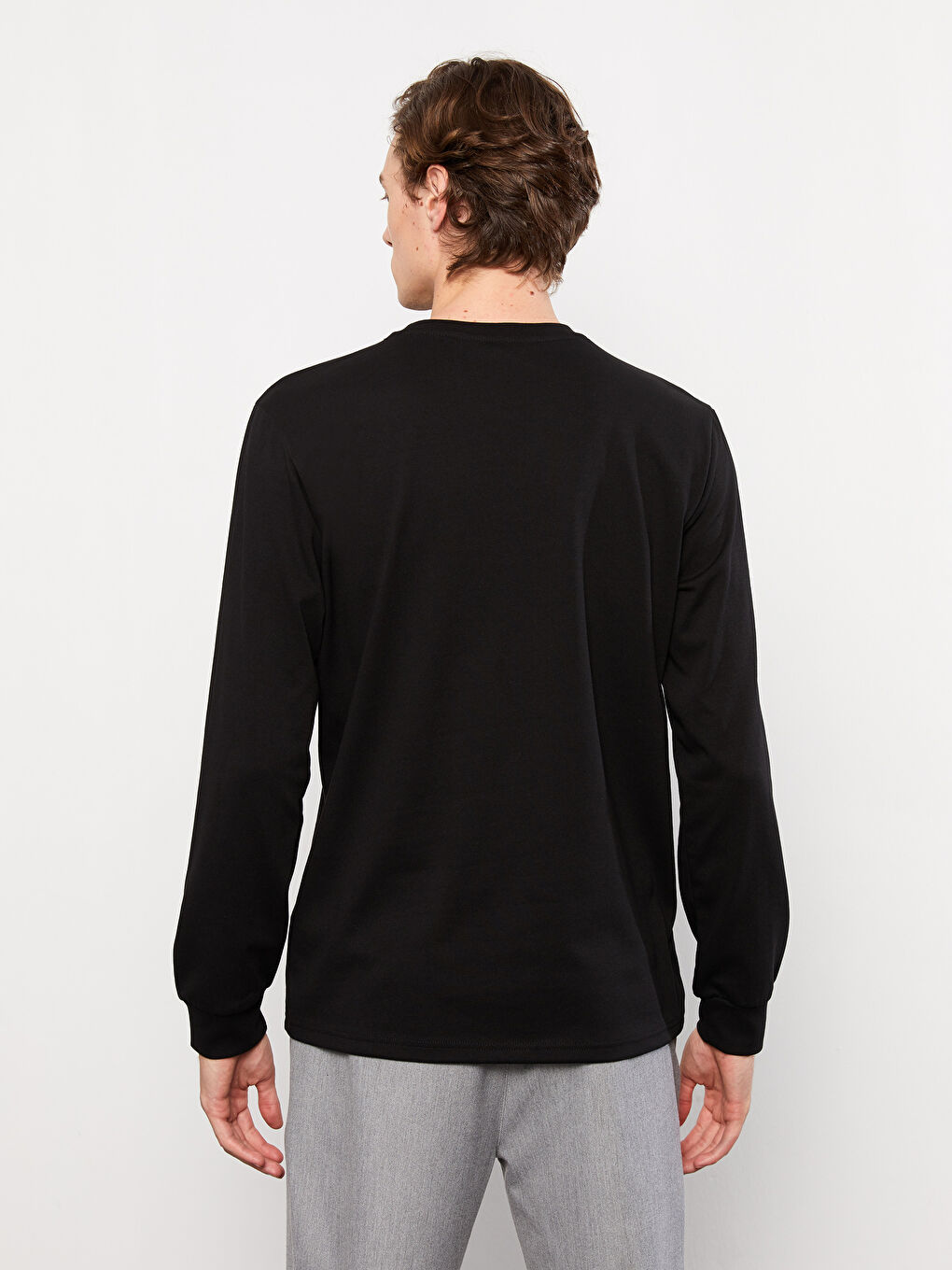 XSIDE Bisiklet Yaka Uzun Kollu Erkek Sweatshirt -W2AR10Z8-CVL