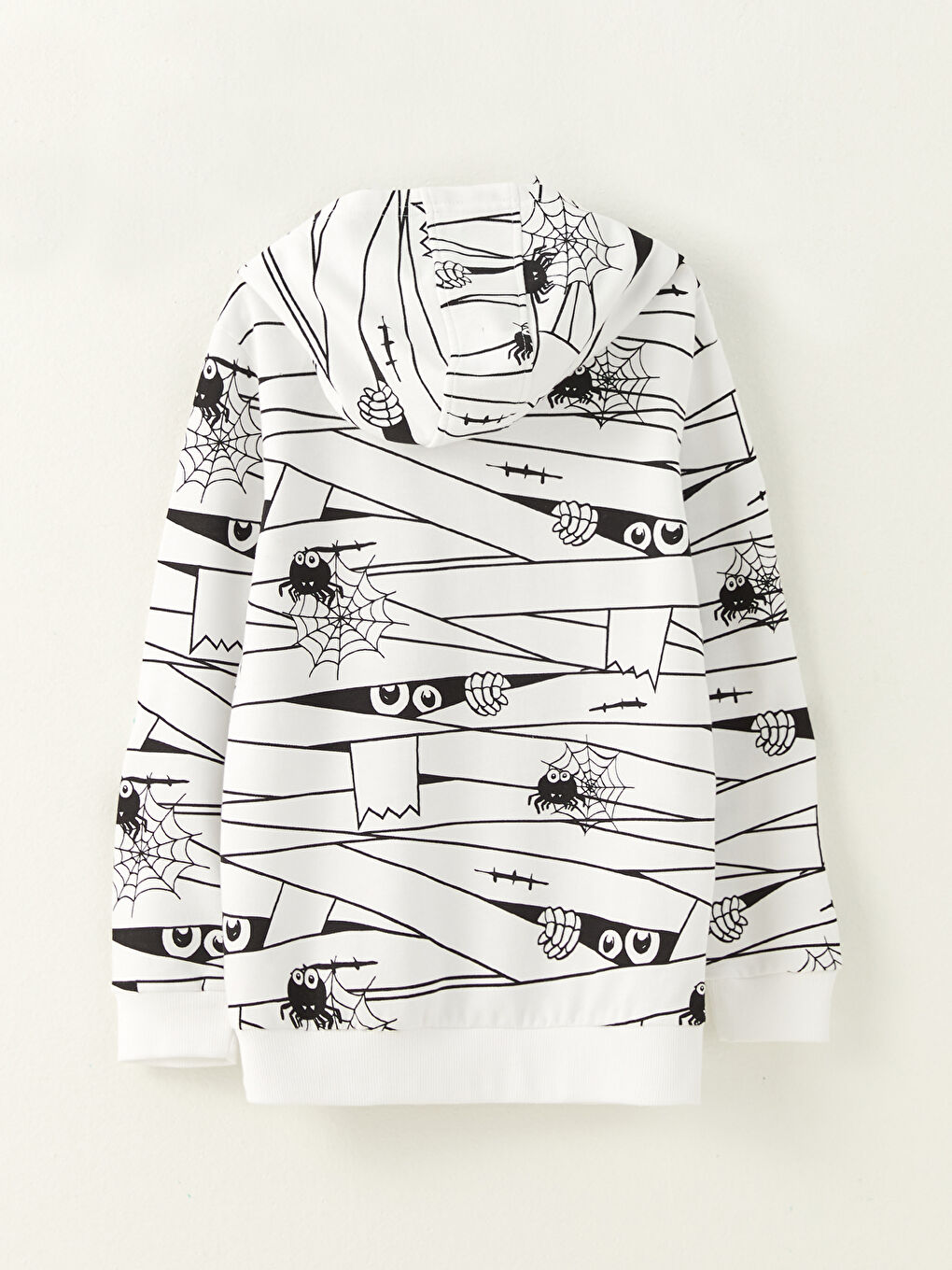 LCW Kids H12 Bedrucktes Langarm Jungen-Sweatshirt mit Kapuze -W2AR52Z4-LQJ