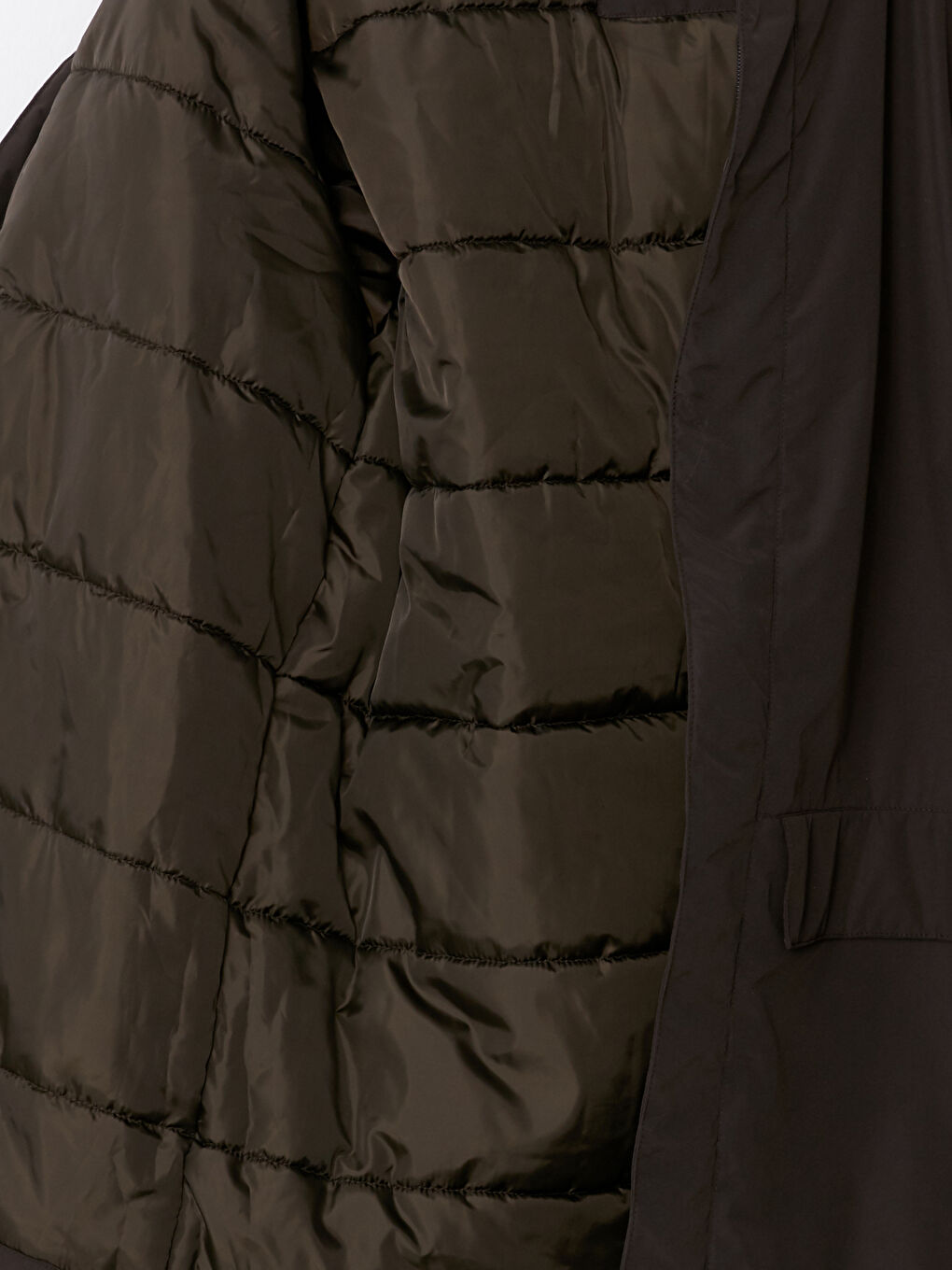 Standard Fit Hooded Men's Coat-7