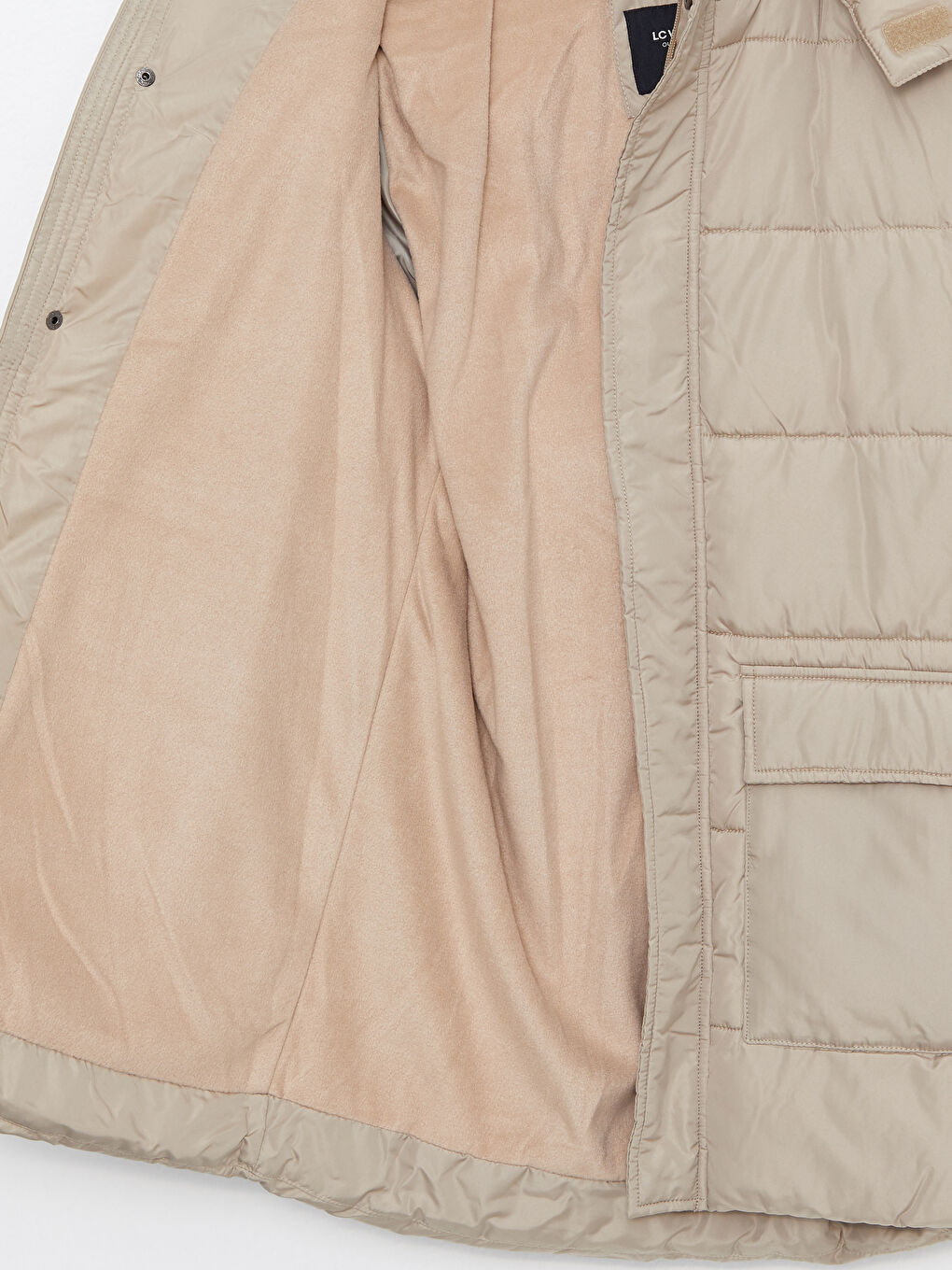 Standard Fit Hooded Men's Coat-8