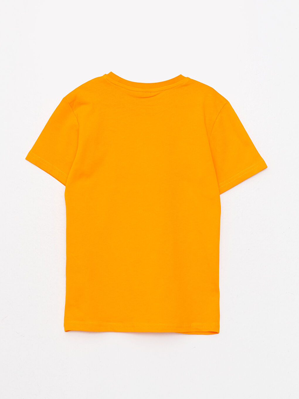 Crew Neck Printed Short Sleeve Cotton Boy T-shirt -W2AS01Z4-FKV