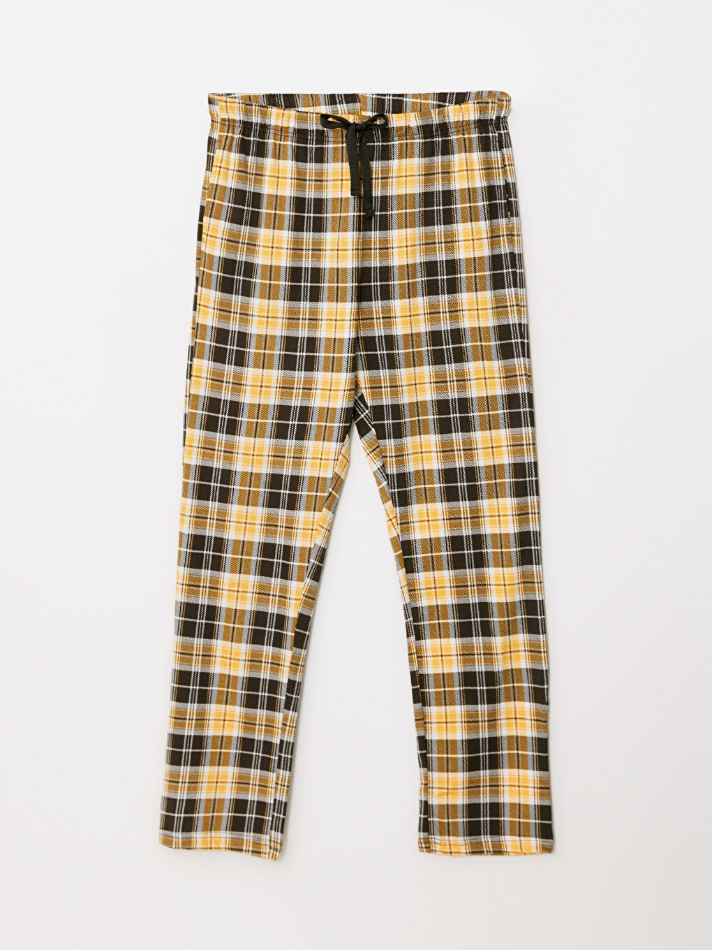 Sarı Standart Kalıp Erkek Pijama Takımı-7