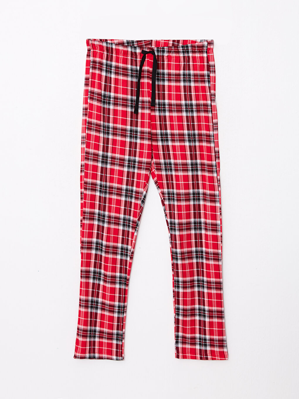 Kırmızı Standart Kalıp Baskılı Erkek Pijama Takımı-14