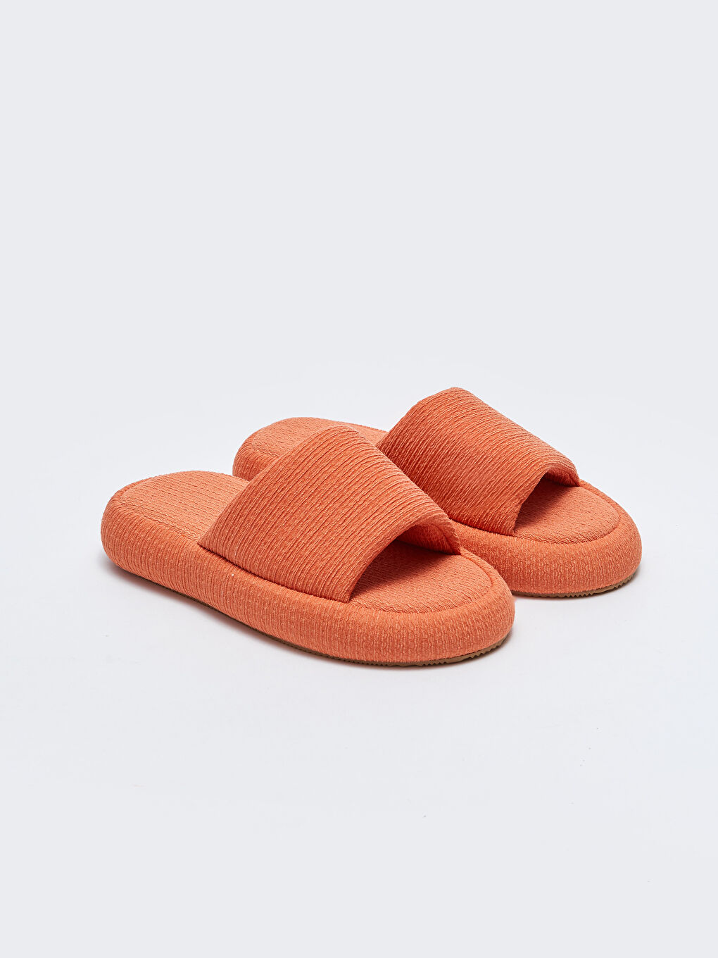 Turuncu Tek Bantlı Kadın Ev Terliği