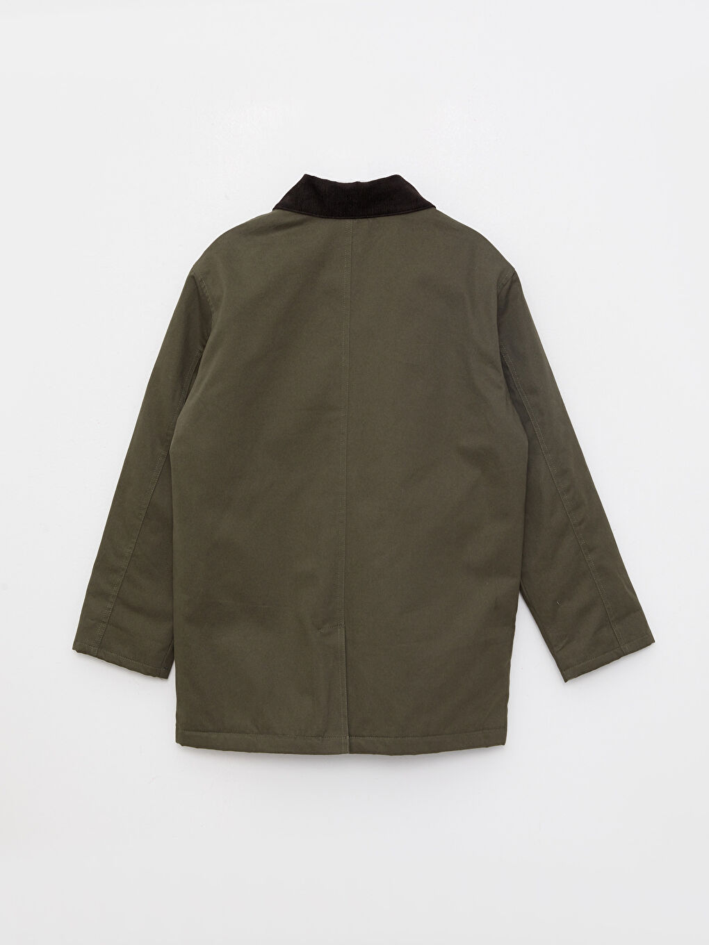 Jackenkragen Regulär Langarm Mantel für Damen-8