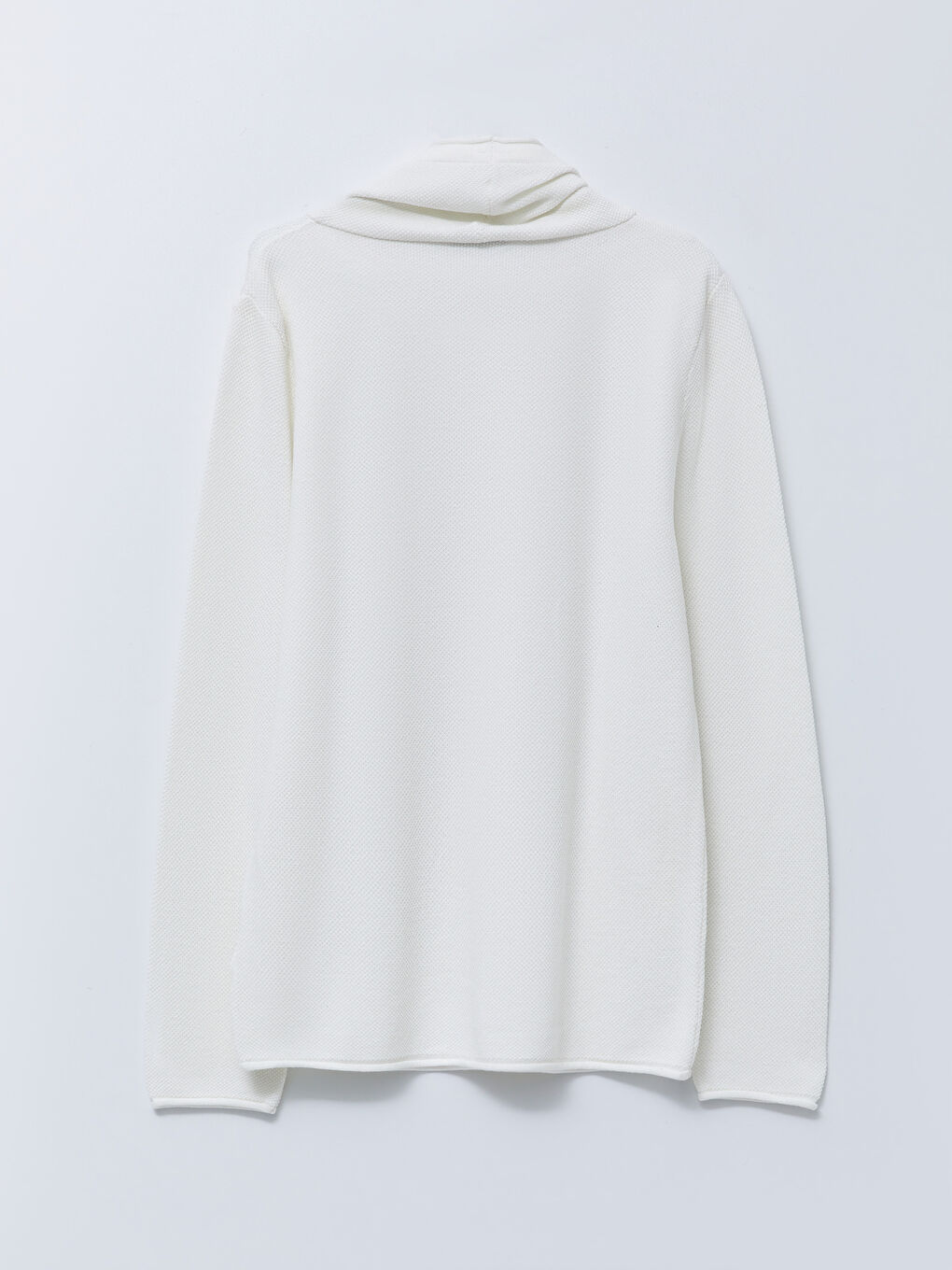 LCW ECO Funnel Hoodie Long Sleeve Men's Tricot Sweater -W2AS75Z8-FDU