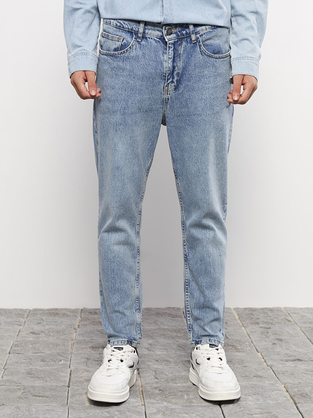 LCW Jeans Açık İndigo Rodeo 710 Loose Fit Erkek Jean Pantolon - 2