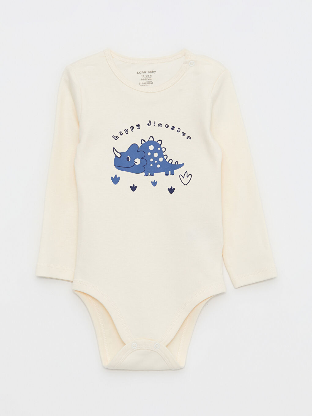 Baby Boy ECRU Bodysuit-1