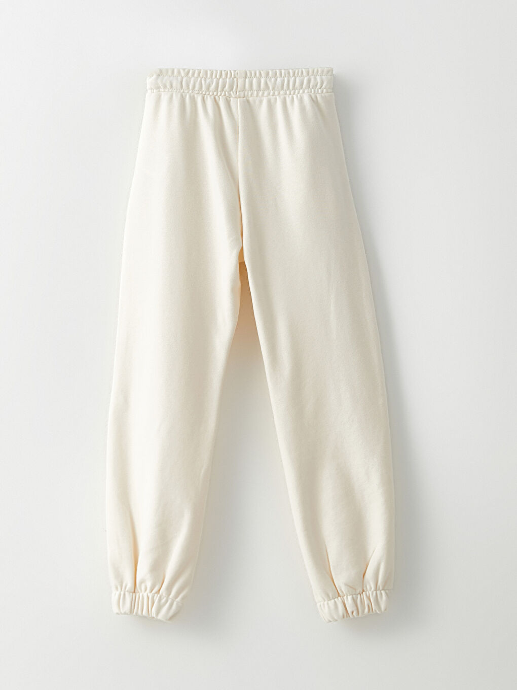 Beli Lastikli Basic Kız Çocuk Jogger Eşofman Altı-1