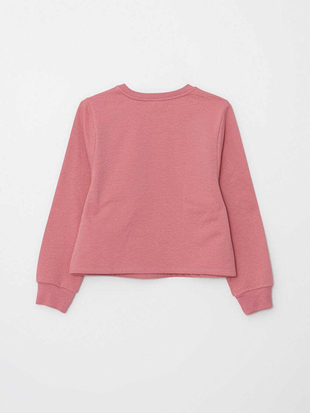 Hanorac cu Guler Rotund Imprimat cu Mânecă Lungă pentru Femei-6