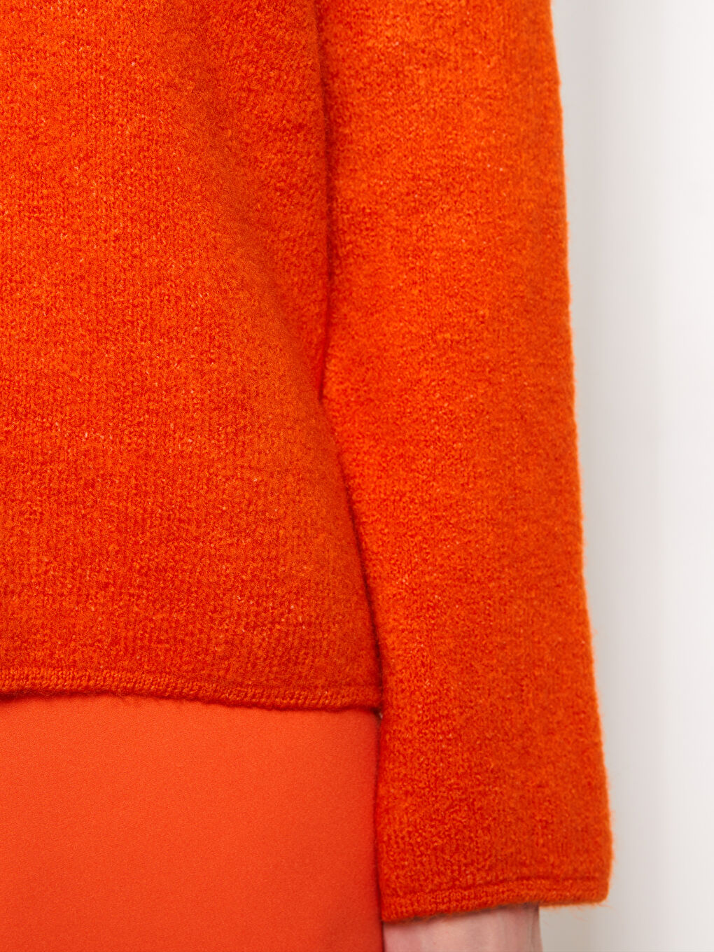 Half Turtleneck Women's Knitwear Sweater-4