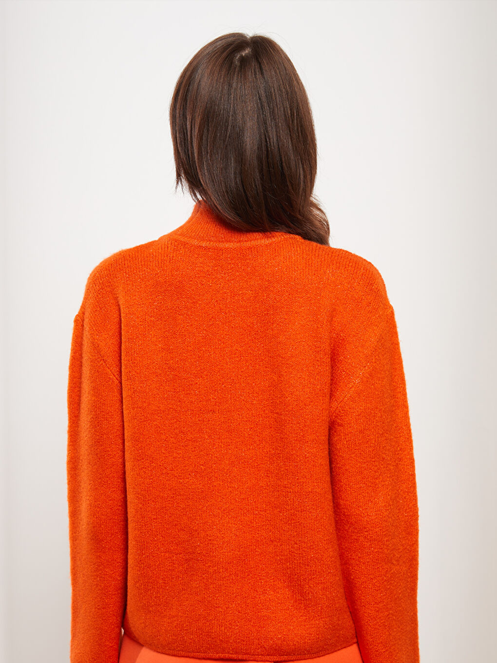 Half Turtleneck Women's Knitwear Sweater-5