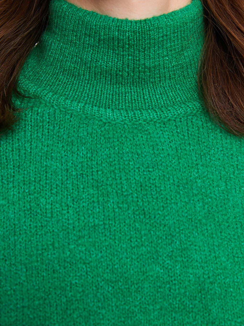 Half Turtleneck Women's Knitwear Sweater-3