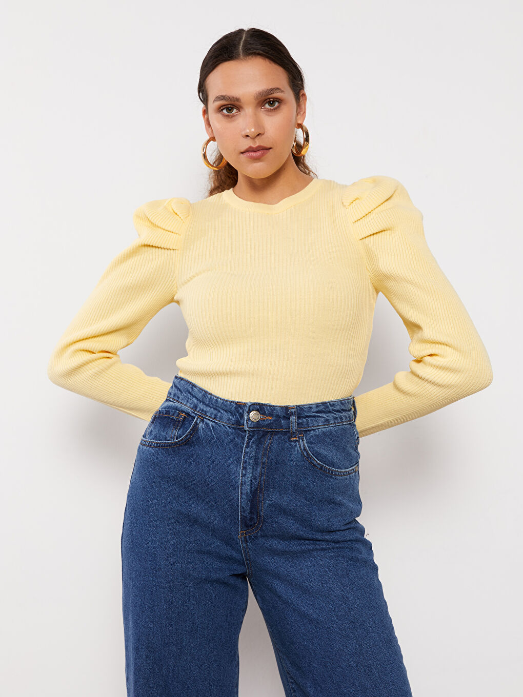 Açık Sarı Kazak-2