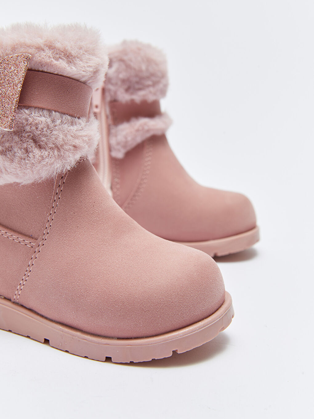LCW STEPS Bow Detailed Baby Girls' Boots -W2AU90Z1-G4V